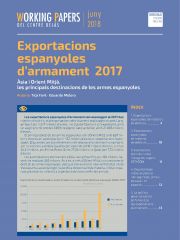 Working Paper: Exportacions espanyoles d'armament 2017