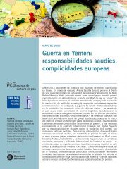 Policy Paper de la ECP, el IDHC y el Centre Delàs: "Guerra en Yemen: responsabilidades sauditas, complicidades europeas"