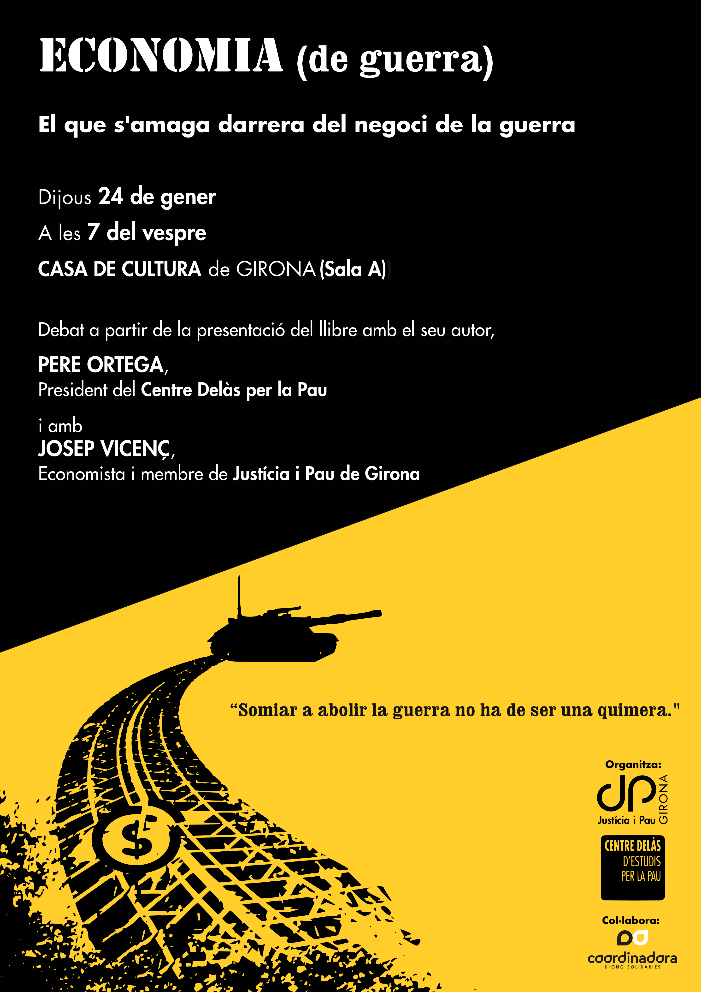 Cartell Economia de Defensa Girona