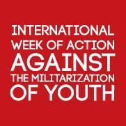 int week militarisation youth poster 300x300