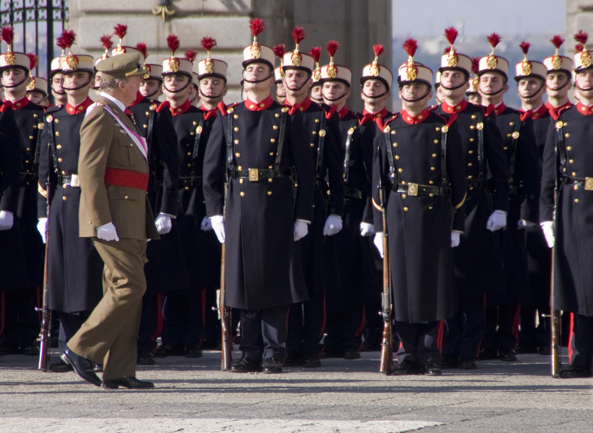 El rey Juan Carlos I en la Pascua Militar de 2009
