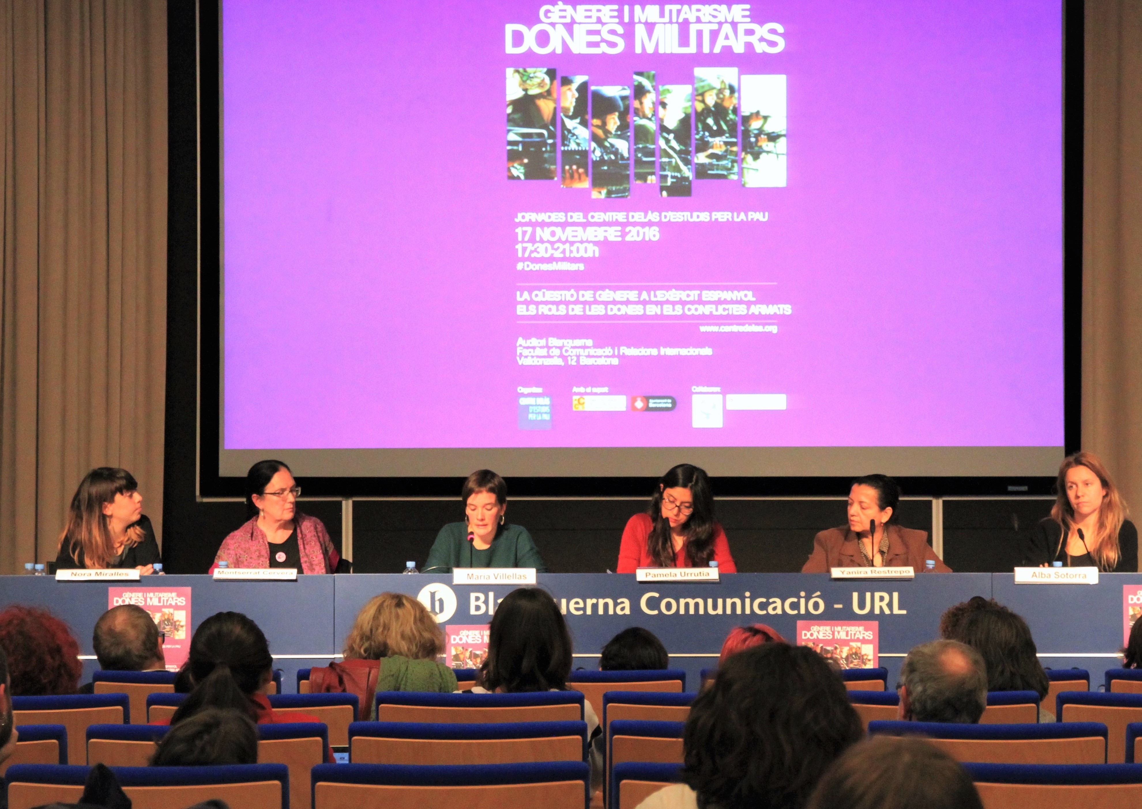 Nora Miralles, Montse Cervera, María Villellas, Pamela Urrutia, Yanira Restrepo y Alba Sotorra / A.M