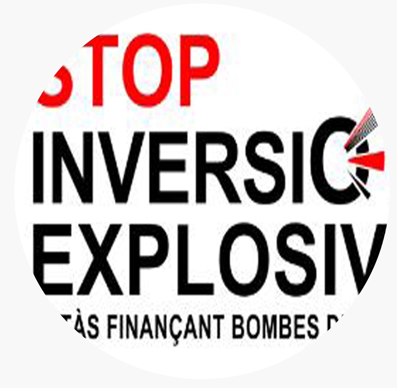 Stop inversions explosives-round