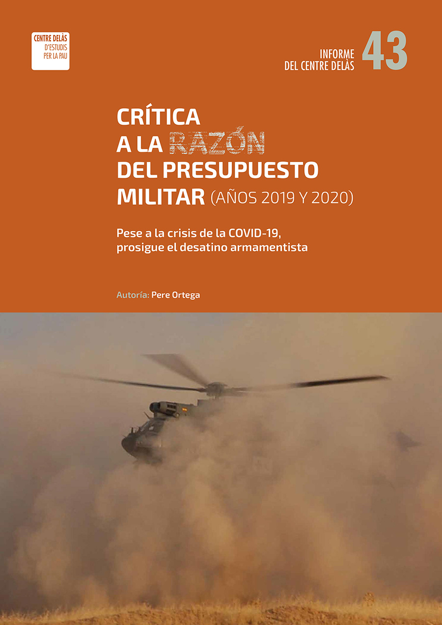 portada informe43 GastoMilitarEspana 2019 2020 CAST
