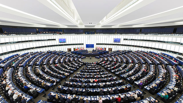 European Parliament Strasbourg Hemicycle - Diliff