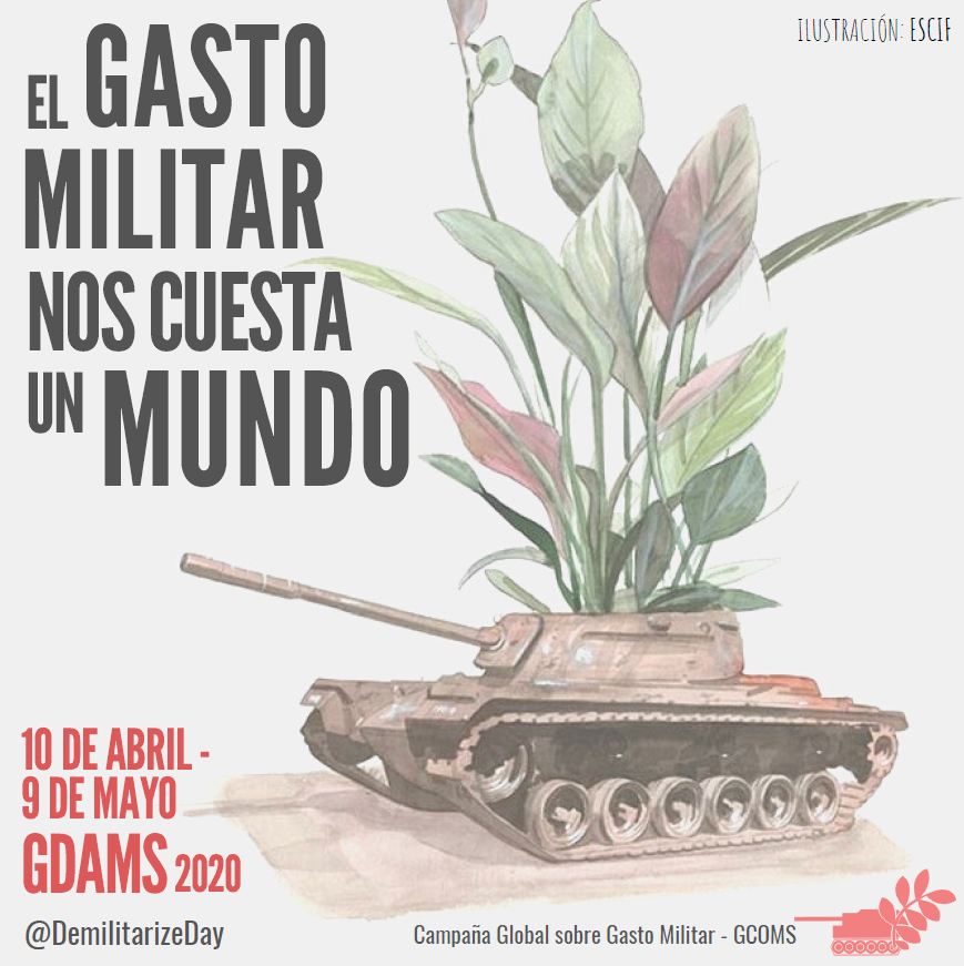 GDAMS 2020 ElGastoMilitarNosCuestaUnMundo