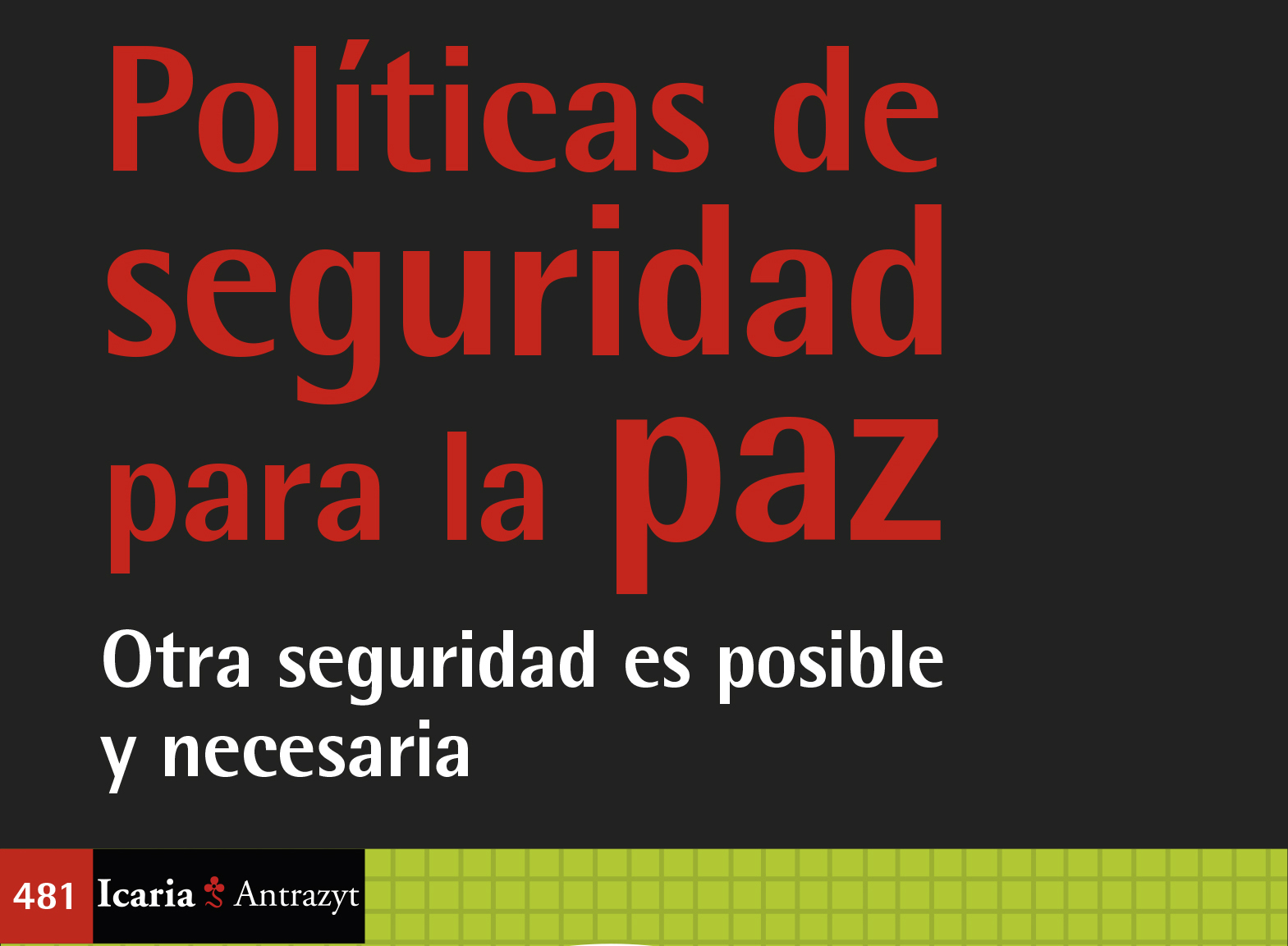 destacat portada politicas de seguridad para la paz